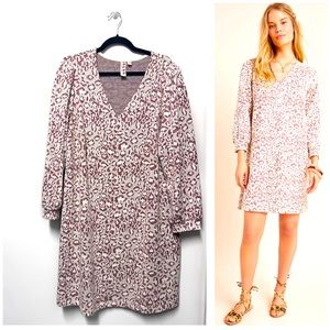Anthropologie Dolan Stephany Leopard Tunic (Size 1X) LIKE NEW